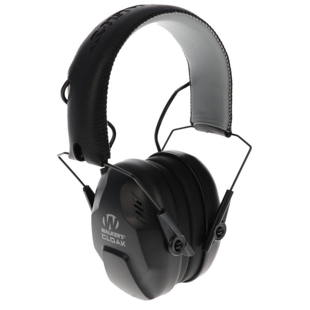 Walker's Cloak Dual Mic Electronic Ear Muffs 23-25dB Black - Image 3