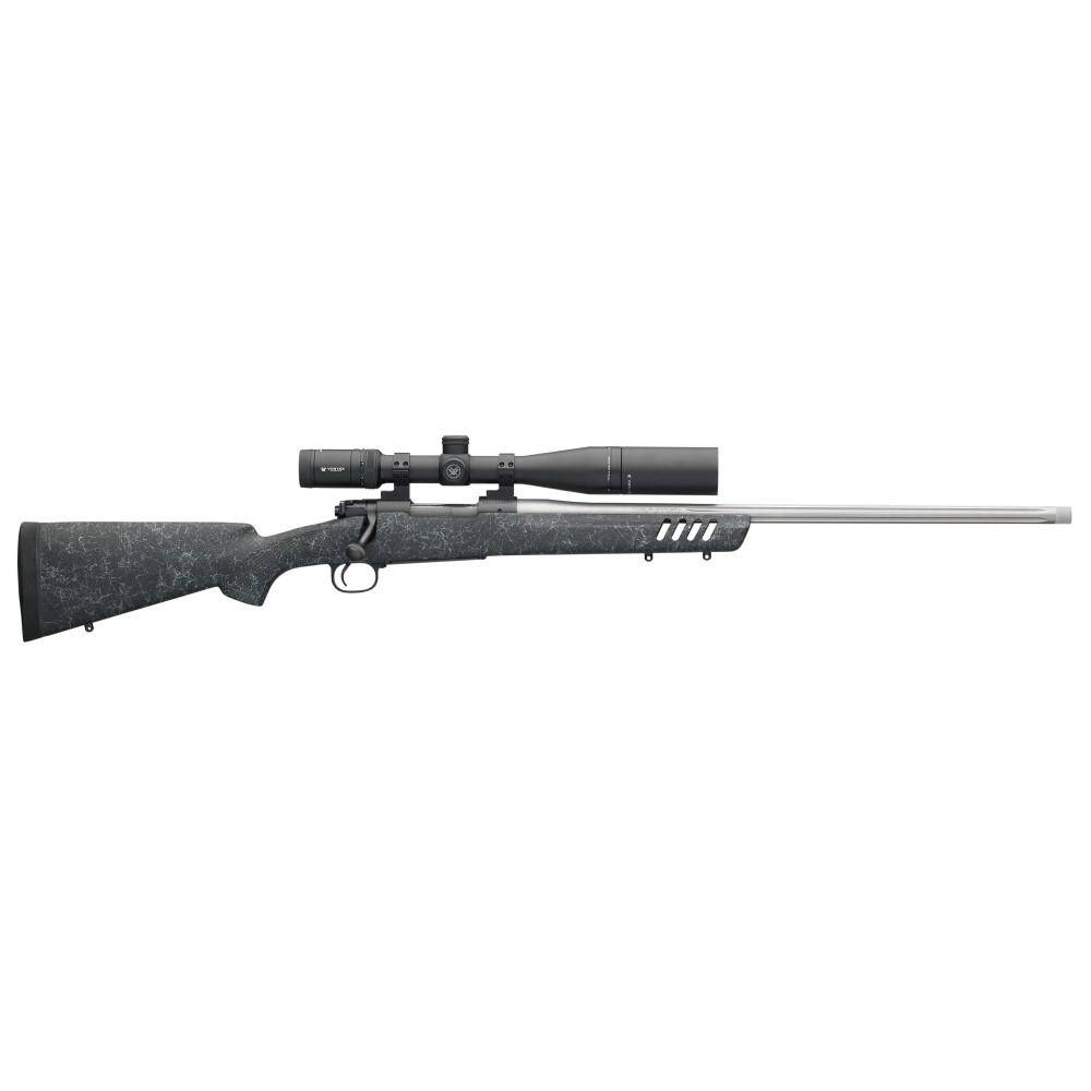 Winchester Model 70 Coyote Light SR Rifle 6.5 Creedmoor 4rd Magazine 24" Barrel Grey Suppressor Ready