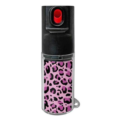 Mace Chameleon Pepper Spray Pink Stars Zebra - Image 2