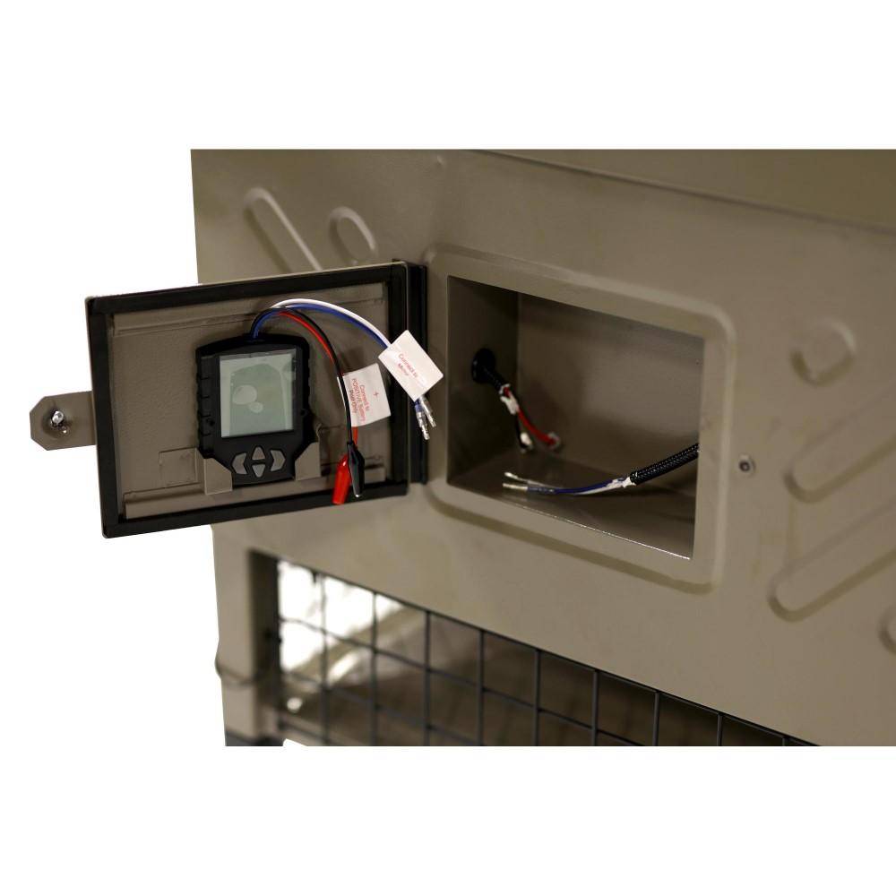 Boss Buck Fill Sled Feeder with Diverter Plate and Solar Panel 600lb - Image 3