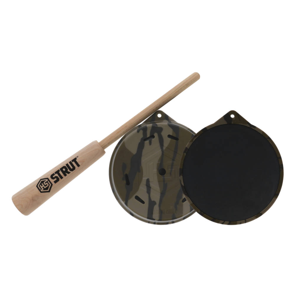 Hunters Specialties Camo Cutt'r Glass Pot Call Mossy Oak Bottomland