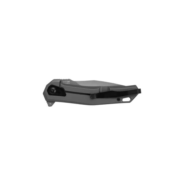 Kershaw Helitack Folding Knife 3-1/4" Drop Point Blade Grey - Image 2