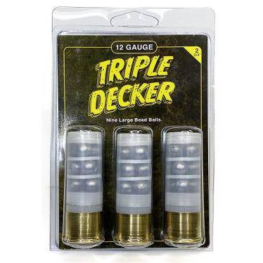 Reaper Defense Triple Decker Shotshell 12ga 2-3/4" 9 Pellets with Discs 3/ct