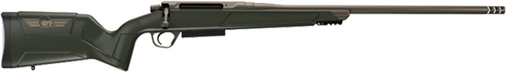 Christensen Arms Evoke Rifle .243 Win 4rd Magazine 20" 5/8x24" Threaded Barrel Bronze and OD Green
