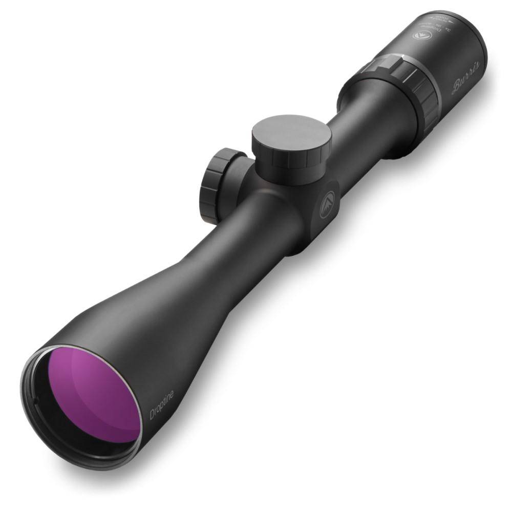 REFURBISHED Burris Droptine Rifle Scope 3-9x-40mm 1" SFP Ballistic Plex Non Illum. Matte Black