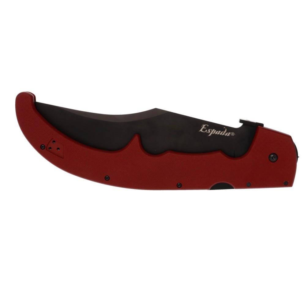 Cold Steel Espada XL Folding Knife 7-1/2" Clip Point Blade Ruby Red - Image 4