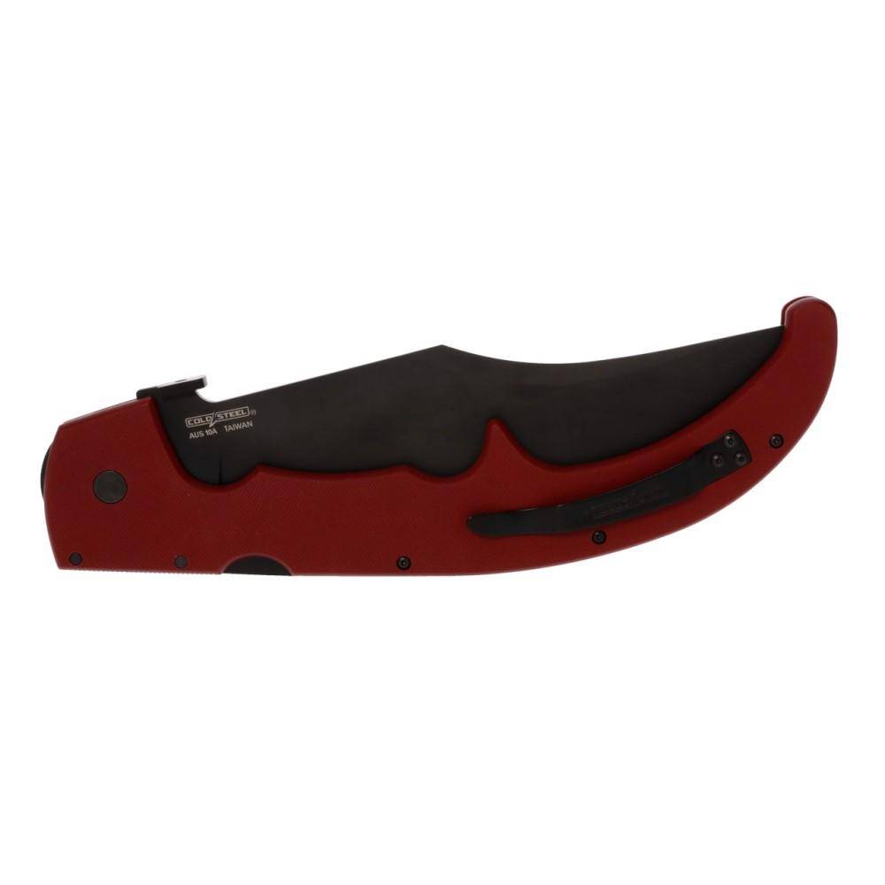 Cold Steel Espada XL Folding Knife 7-1/2" Clip Point Blade Ruby Red - Image 5