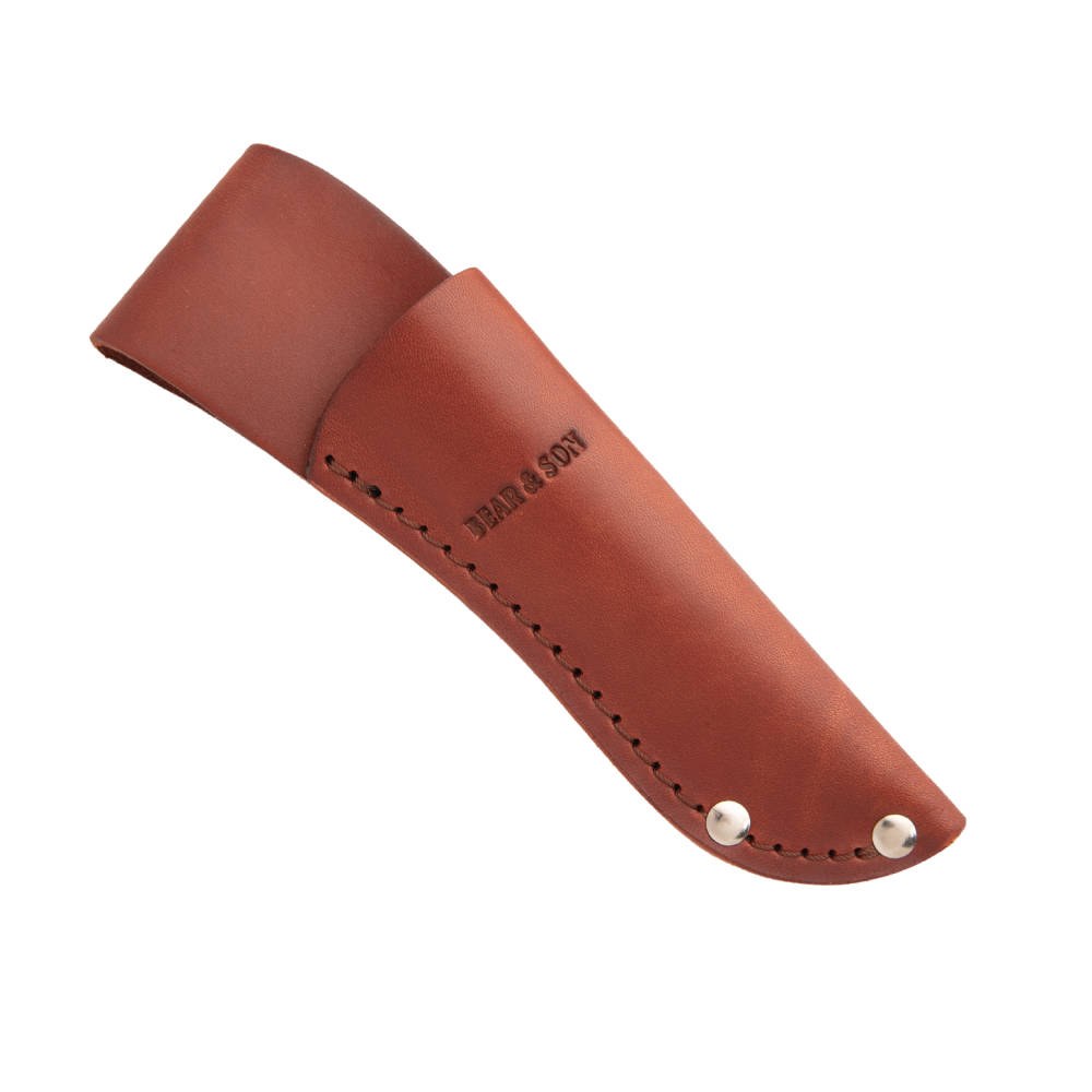 Bear & Son Stag Delrin Ergonomic Skinner Knife 6-1/2" Blade Stag - Image 2