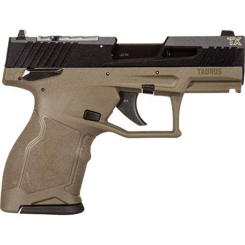 Taurus TX22 Compact Handgun .22 LR 13rd Magazines 3.6" Barrel OD Green