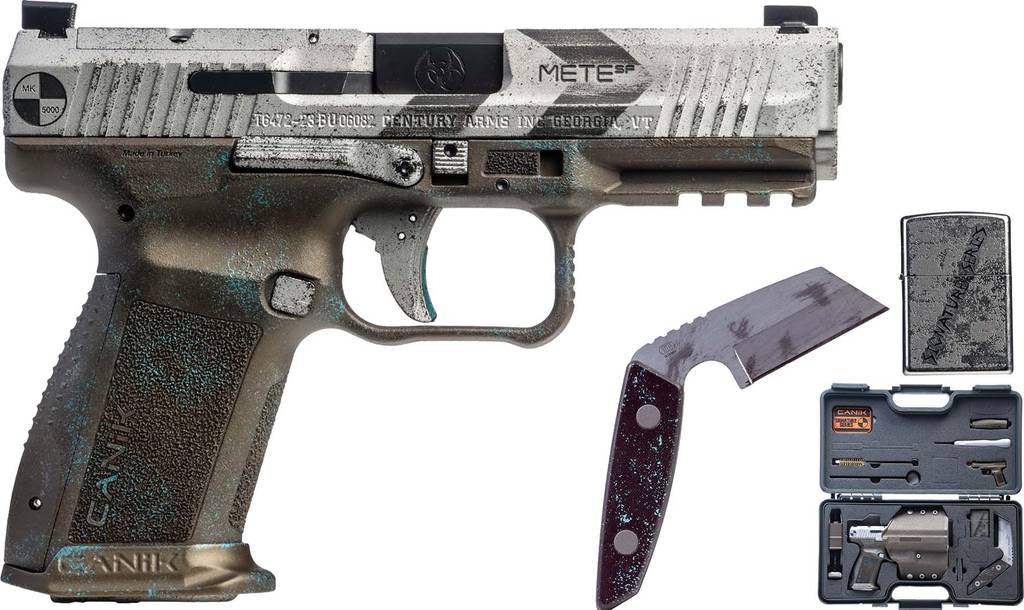 Canik Signature Series METE SF Apocalypse Handgun 9mm Luger 15rd Magazines(2) 4.19" Barrel Optic Ready w/Kit
