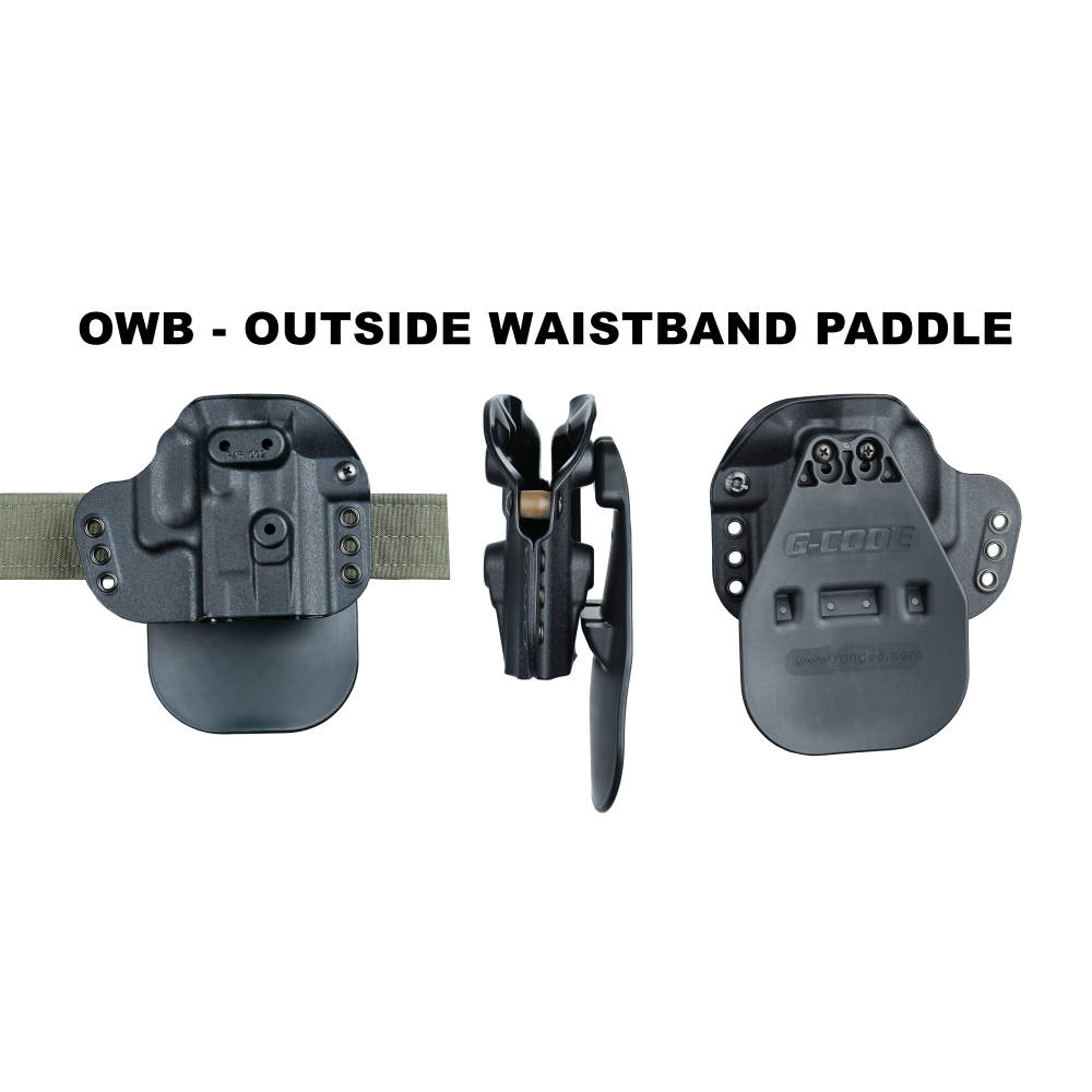G-Code Paradigm Universal Fit Holster for Medium/Large Frames Black Ambi - Image 5