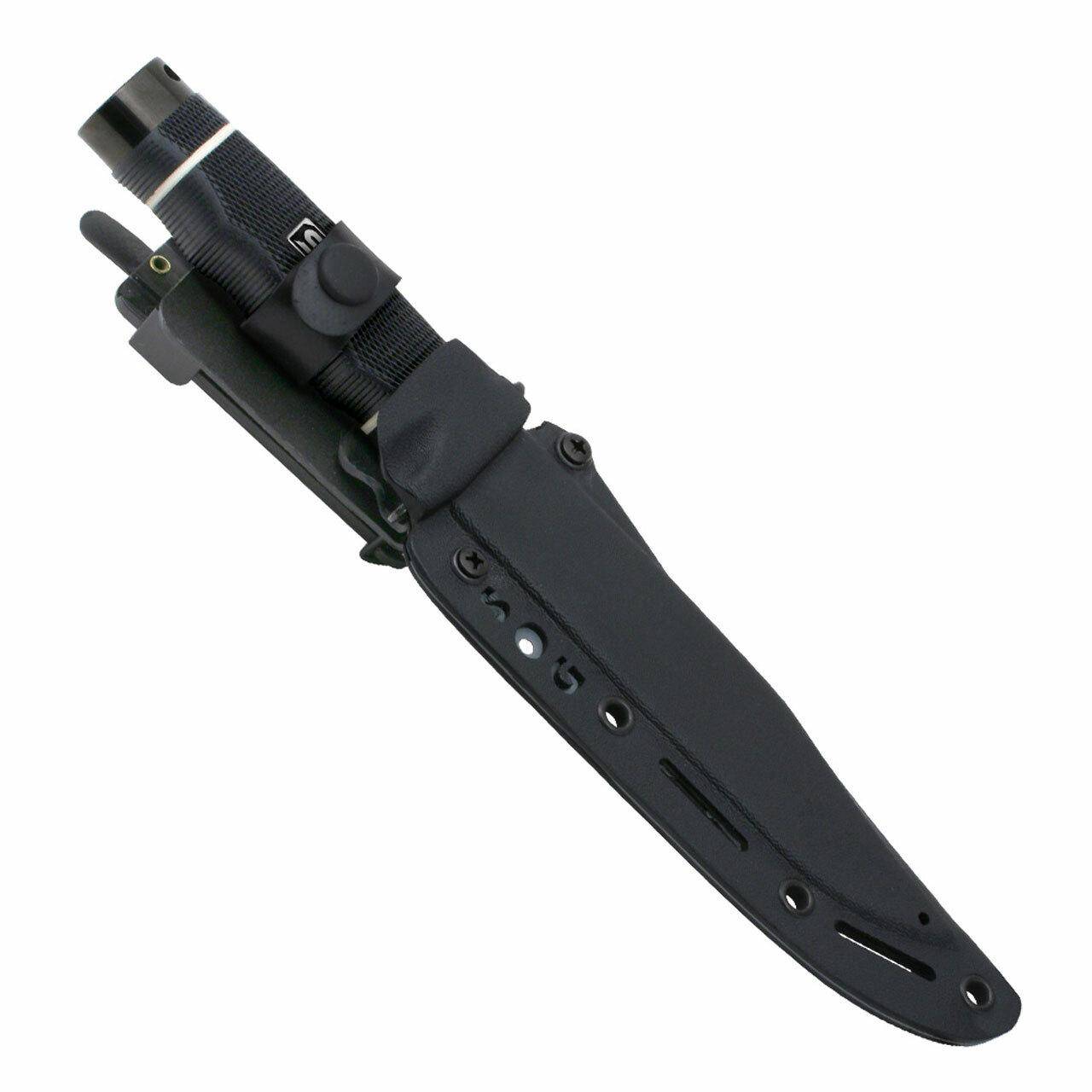 SOG Tech Bowie Knife 6.4" Blade Black - Image 2