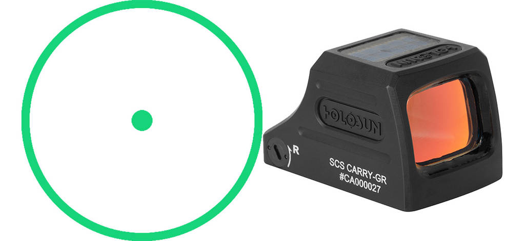 HOLOSUN SCS CARRY GREEN DOT