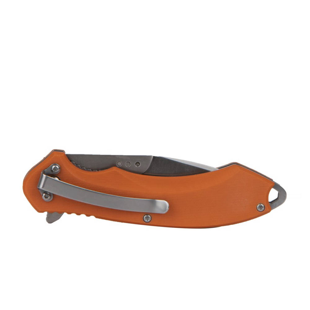 ABKT Elite Switch Folder Knife 4-1/4" Blades Orange - Image 2