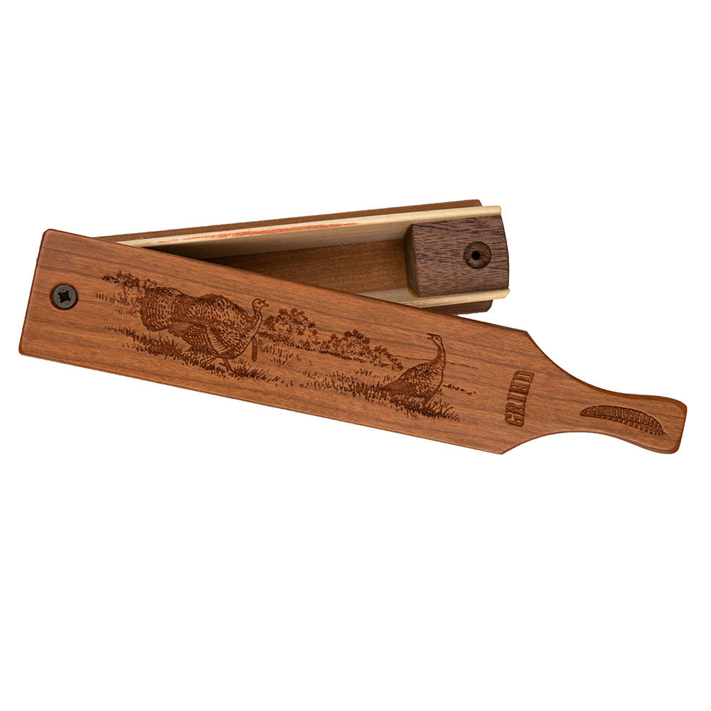 The Grind Hardwood Honey Turkey Box Call - Image 2