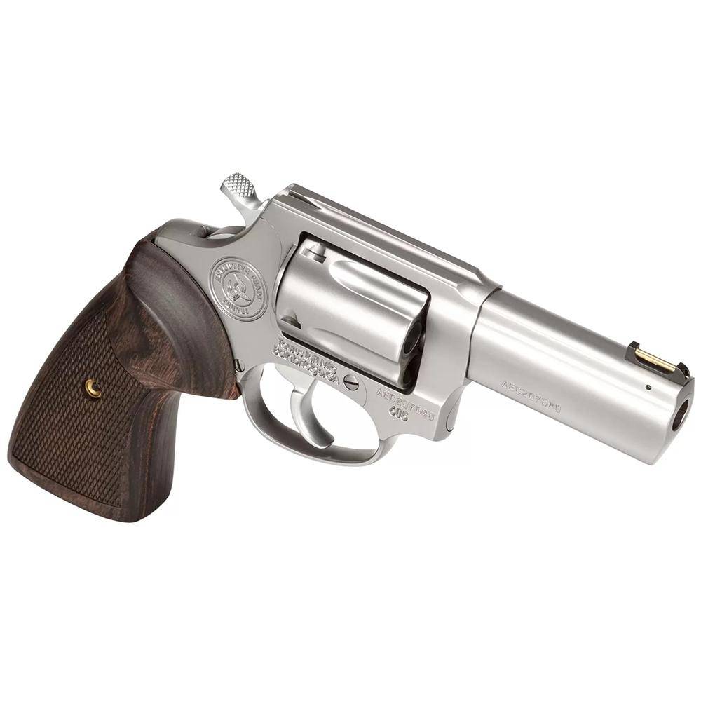 Taurus Executive Grade Model 605 Handgun .357 Mag 5rd Capacity 3'' Barrel Stainless Finish Wood Grips - Image 2