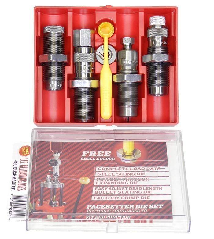 Lee 450 Bushmaster Micrometer Full Length Sizing 4-Die Set