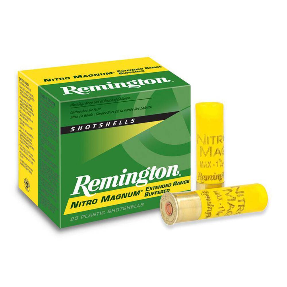 Remingto Nitro Magnum Shotshells 20 ga 3 in 1-1/4 oz #4 1185 fps 25/ct