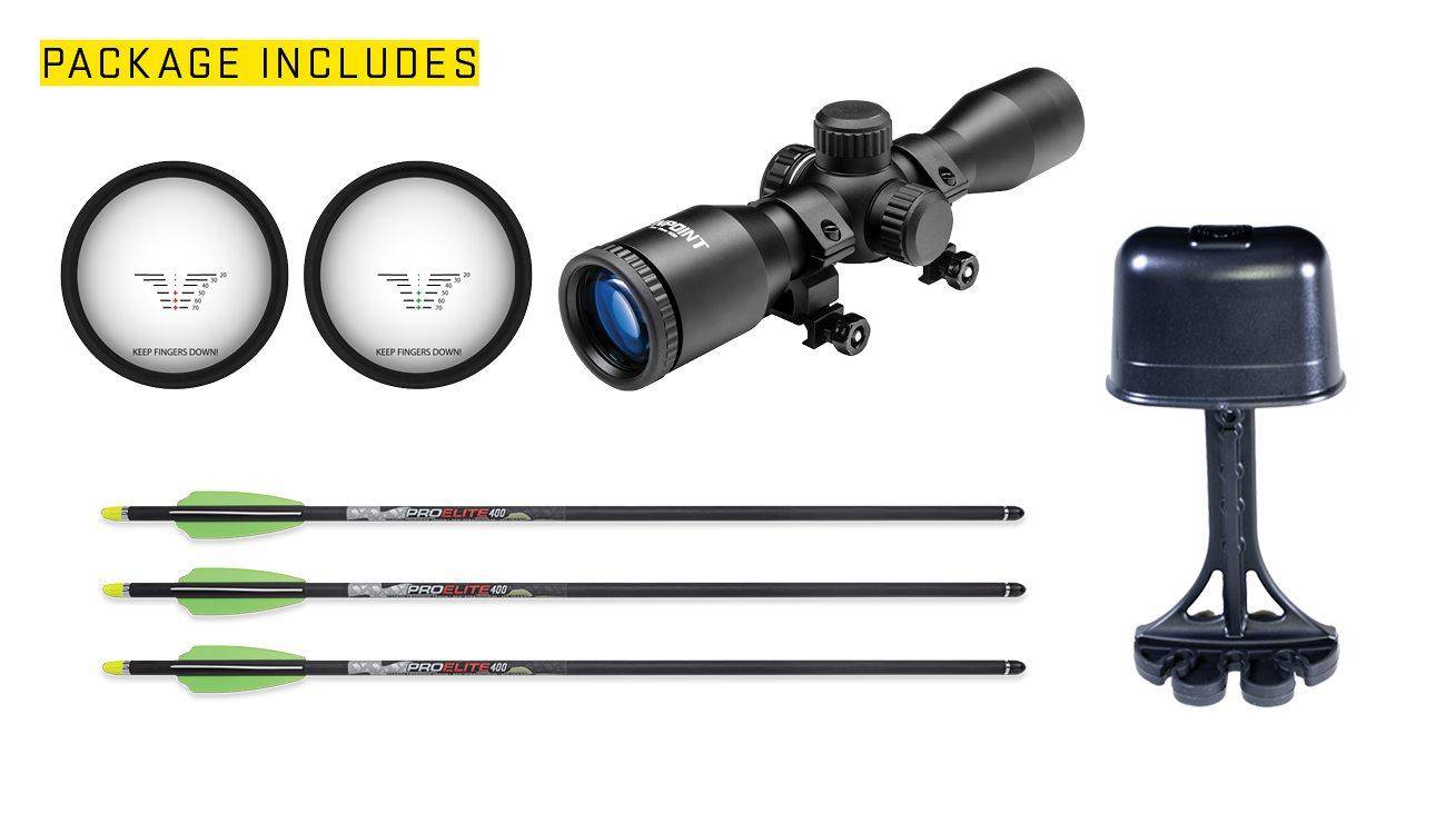 DEMO TenPoint Titan 400 ACUdraw Silent Pro-View 400 Scope Vektra (No Bolts) - Image 4