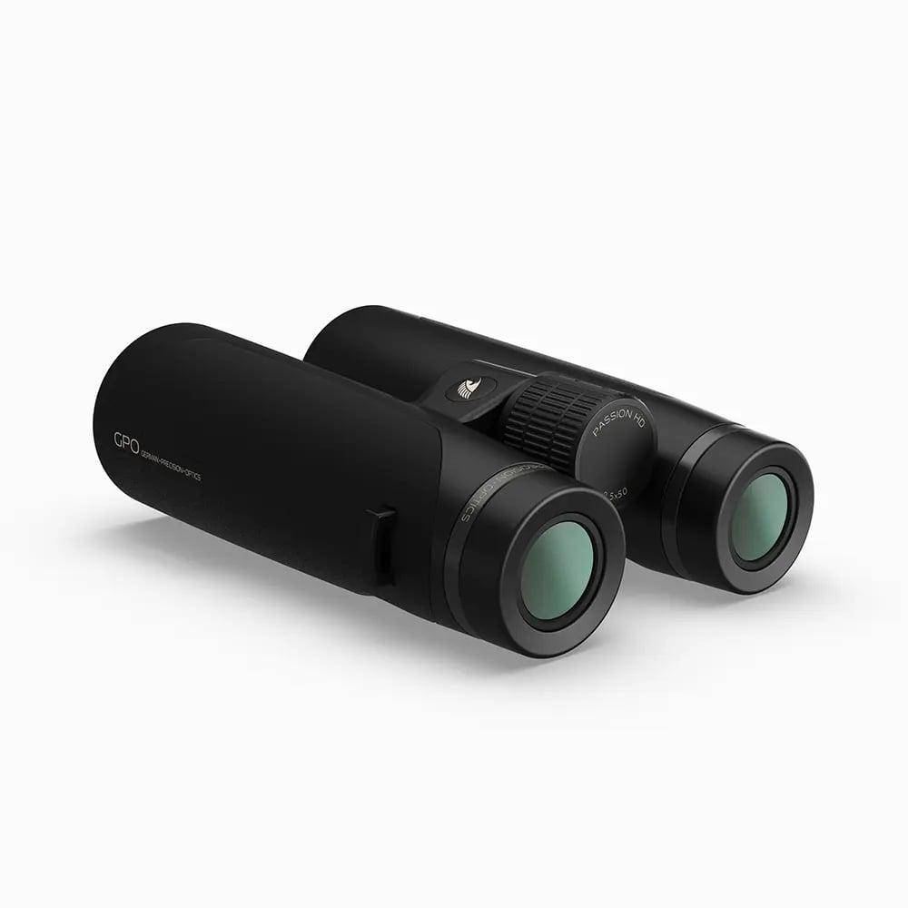 GPO Passion HD Binoculars 12.5x50 Charcoal Black with Adapter - Image 2