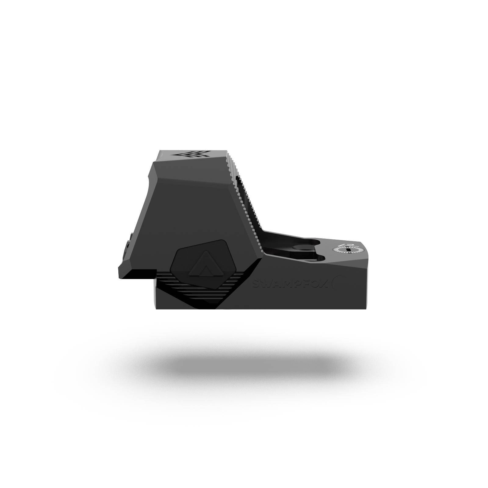 Swampfox Optics Sentinel II 1x20 Micro Red Dot 3 MOA - Standard Blackout Rear / Shake N' Wake - Image 2