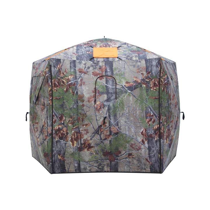 Barronett Blinds Feather Five Ground Blind Bloodtrail Backwoods Camo - Image 4