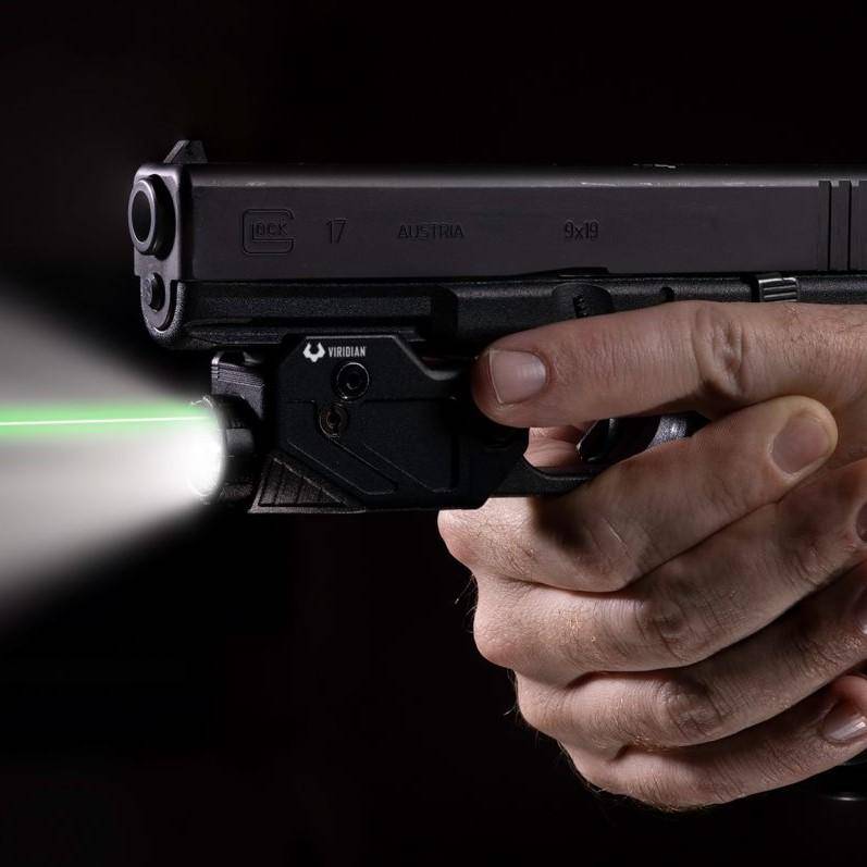 Viridian Custom C5L for Glock 17/19/22/23 Green Laser and 550 Lumen Tactical Light - Image 3