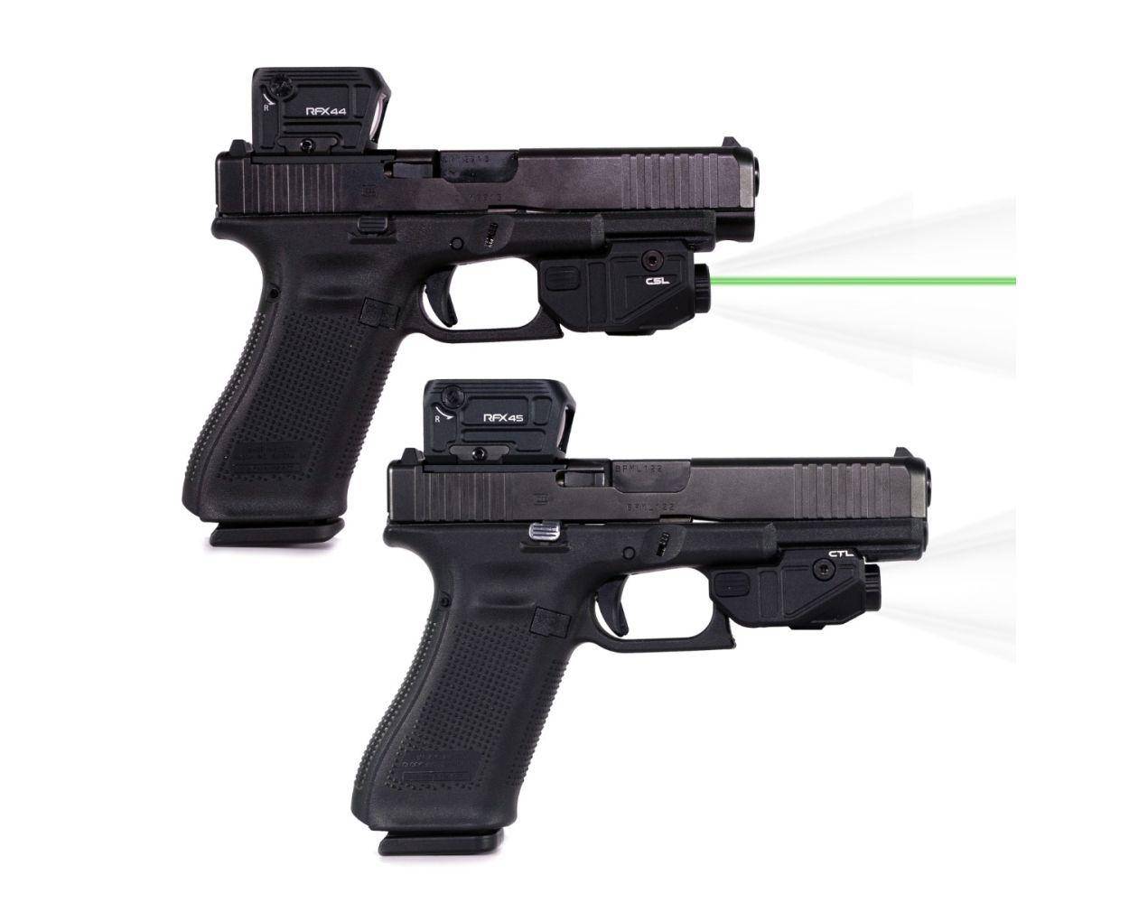 Viridian Custom C5L for Glock 17/19/22/23 Green Laser and 550 Lumen Tactical Light - Image 4