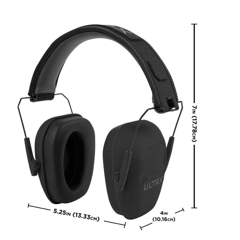 Allen ULTRX Shield Passive Earmuff 23dB Midnight Grey - Image 2