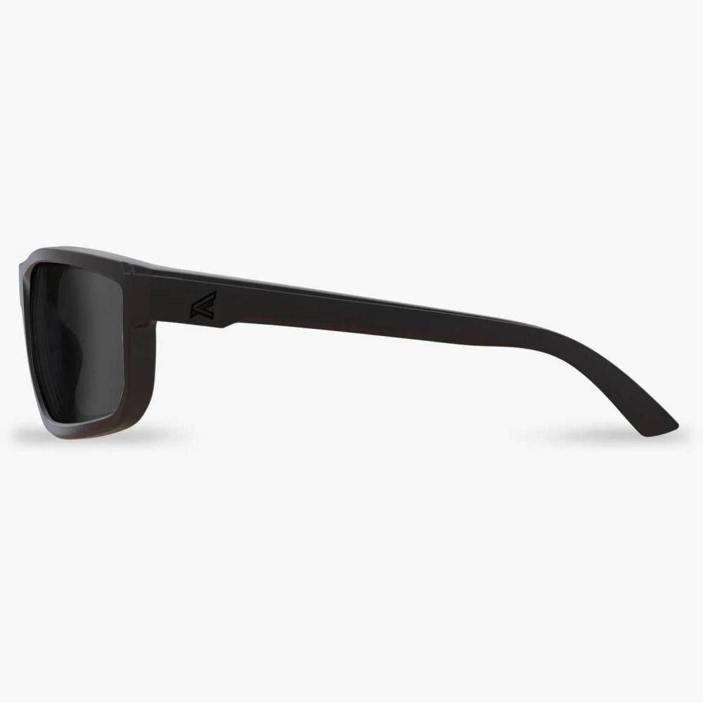 Edge Defiance Safety Glasses Black Frame with Smoke Vapor Shield Lens - Image 3