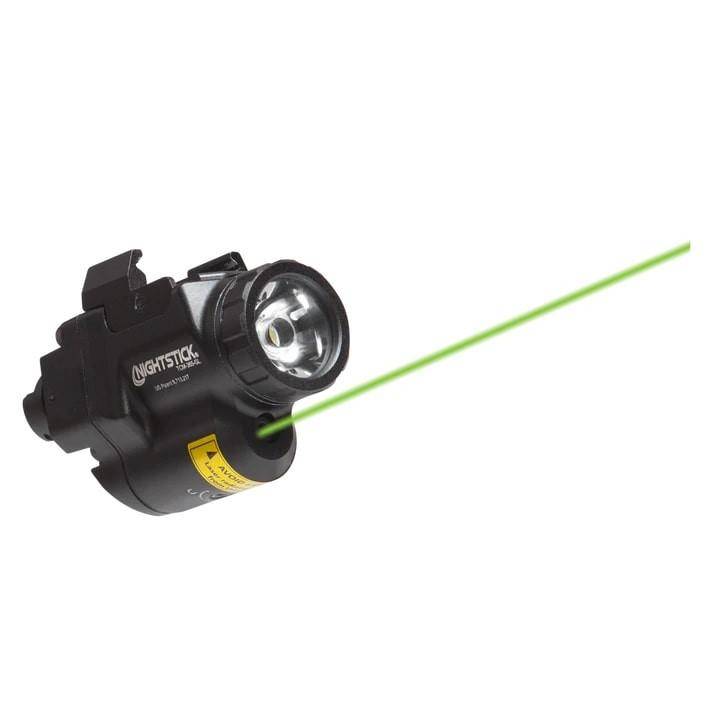 NightstickSubcompact Weapon Mounted Light with Green Laser for Sig P365 Black - Image 3