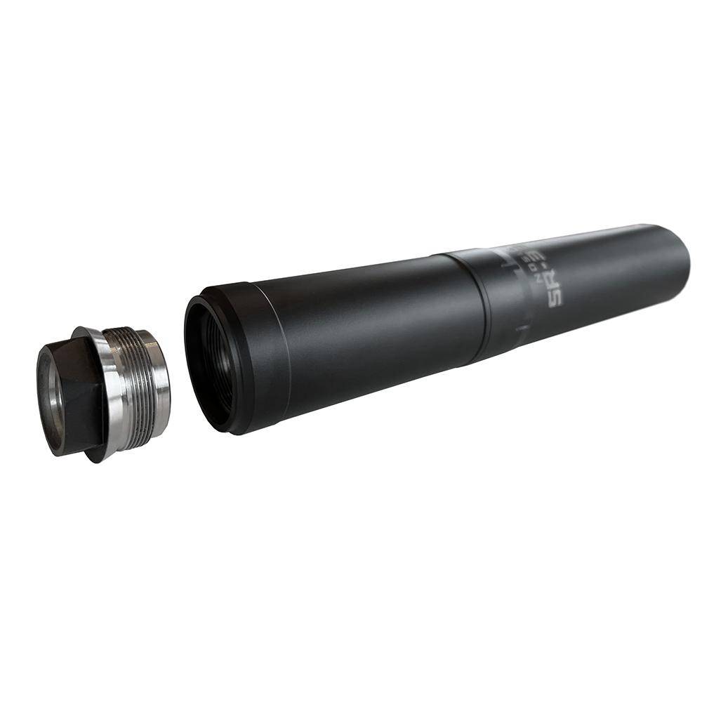 Nosler SR-33 ALTi Direct Thread Suppressor .338 Magnum - Black w/HUB Adapter - Image 2