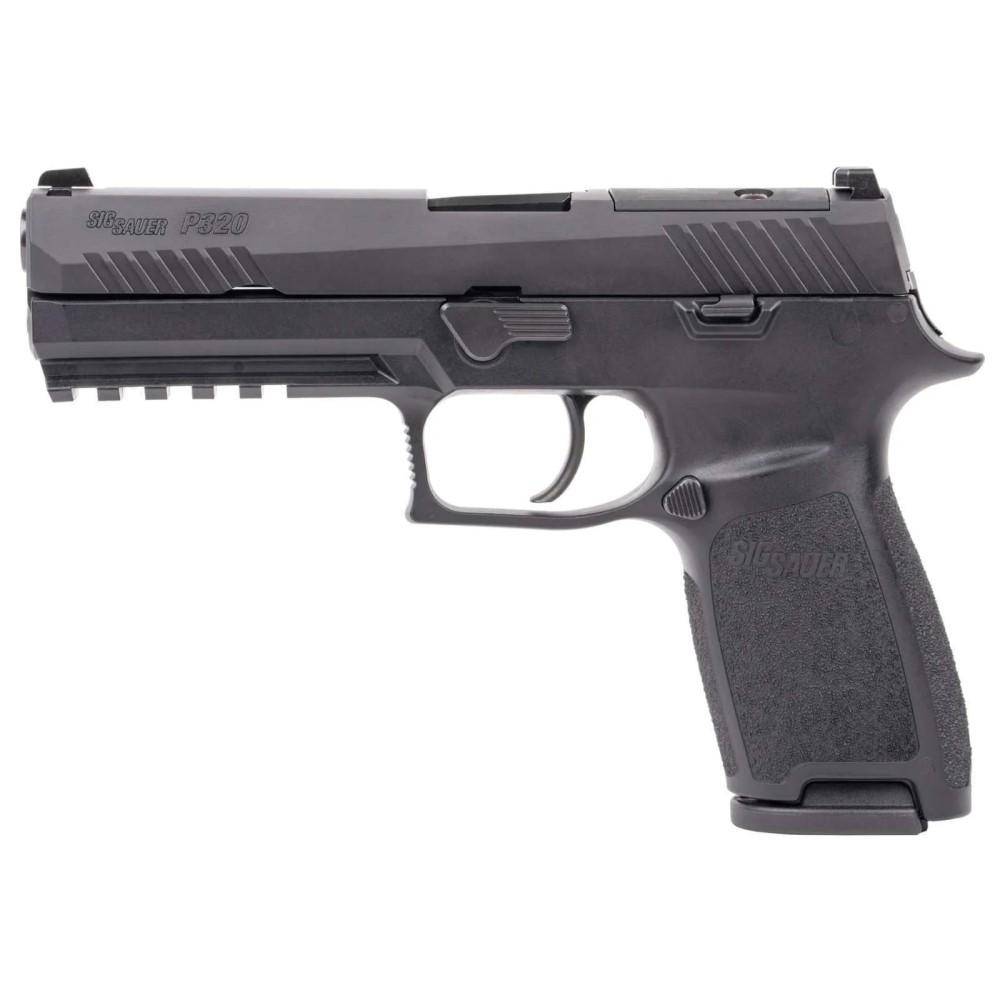 Sig Sauer P320 Full Size Handgun Magazine 9mm Luger 10rd Magazines (2) 4.7" Barrel Black