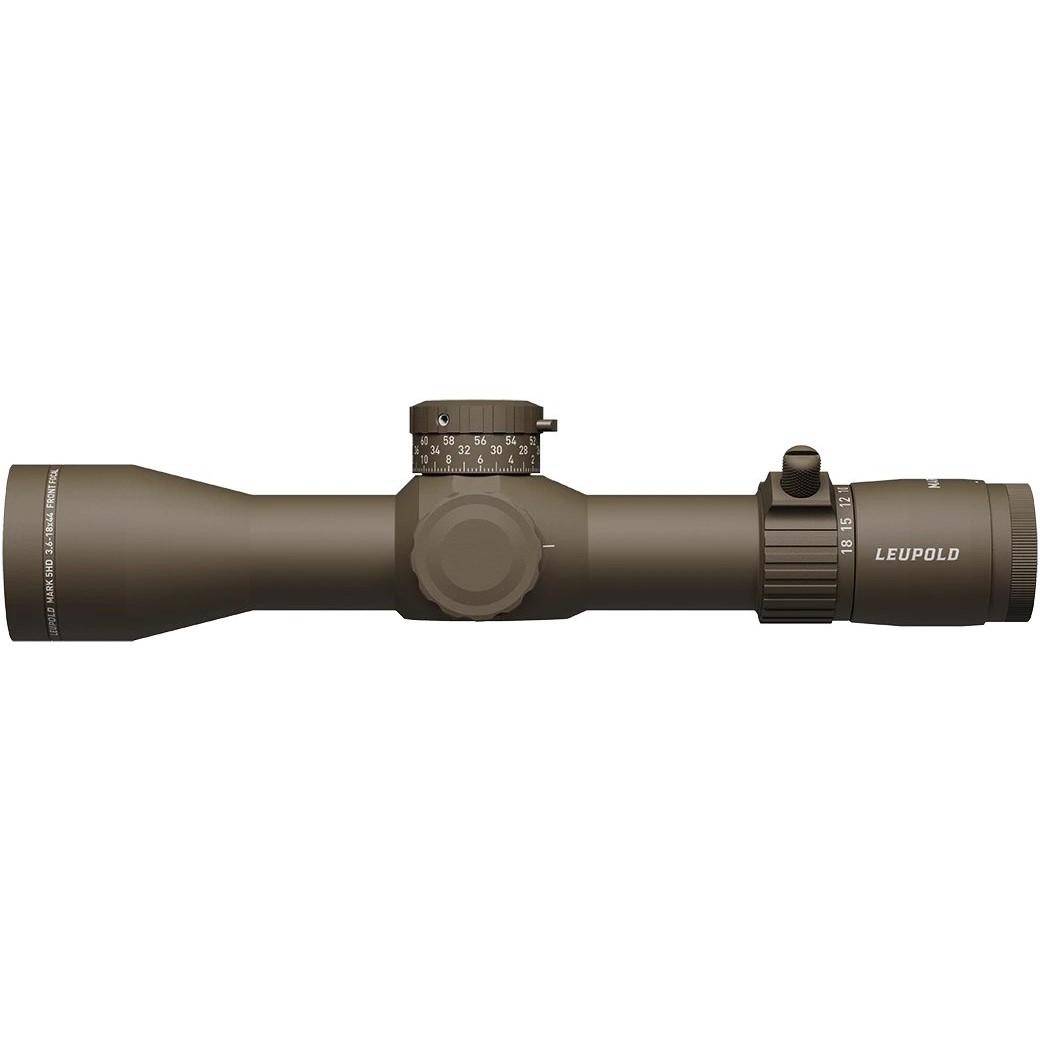 Leupold Mark 5HD Rifle Scope 3.6-18x44 35mm M1C3 FFP PR-1MOA Non-Illum Flat Dark Earth - Image 4