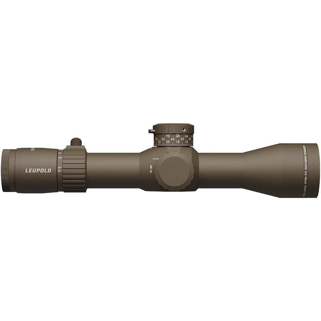 Leupold Mark 5HD Rifle Scope 3.6-18x44 35mm M1C3 FFP PR-1MOA Non-Illum Flat Dark Earth - Image 5
