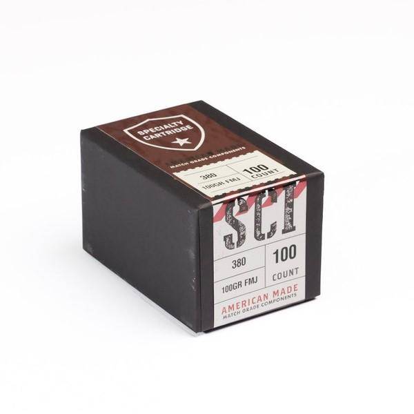 Specialty Cartridge .355 380 100GR JHP Bullets 100/ct