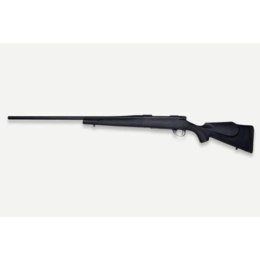 Weatherby Vanguard Obsidian Rifle .22-250 Rem 5rd Magazine 24" 1/2x28 Threaded Barrel Black Synthetic Stock - Image 2