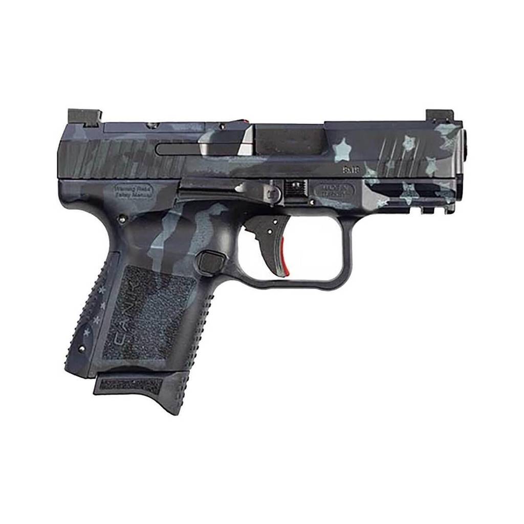 Canik TP9 Elite SC 9mm Luger 12rd Magazine 3.5" Barrel We the People Blue w/Full Kit- BLEMISHED