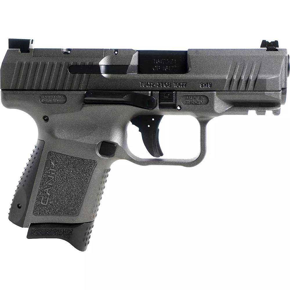 Canik TP9 Elite SC 9mm Luger 12rd Magazine 3.5" Barrel All Tungsten Green Fiber Sight -BLEMISHED