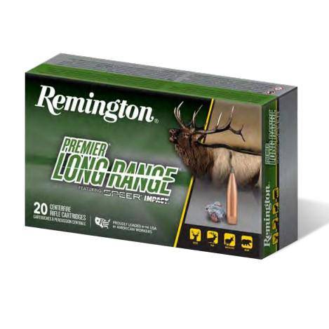 Remington Premier Long Range w/Speer Impact Rifle Ammunition .308 Win 172gr PT 2635 fps 20/ct
