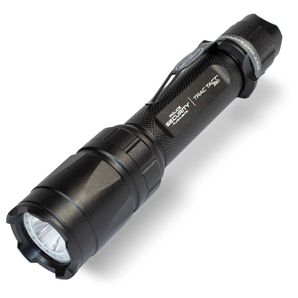 Police Security Flashlights Trac Tact LED Flashlight 350 Lumens Black - Image 2