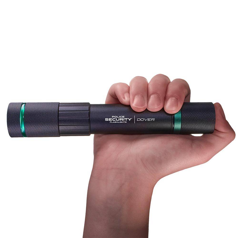 Police Security Flashlights Dover Rechargeable Flashlight 800 Lumens Black - Image 2