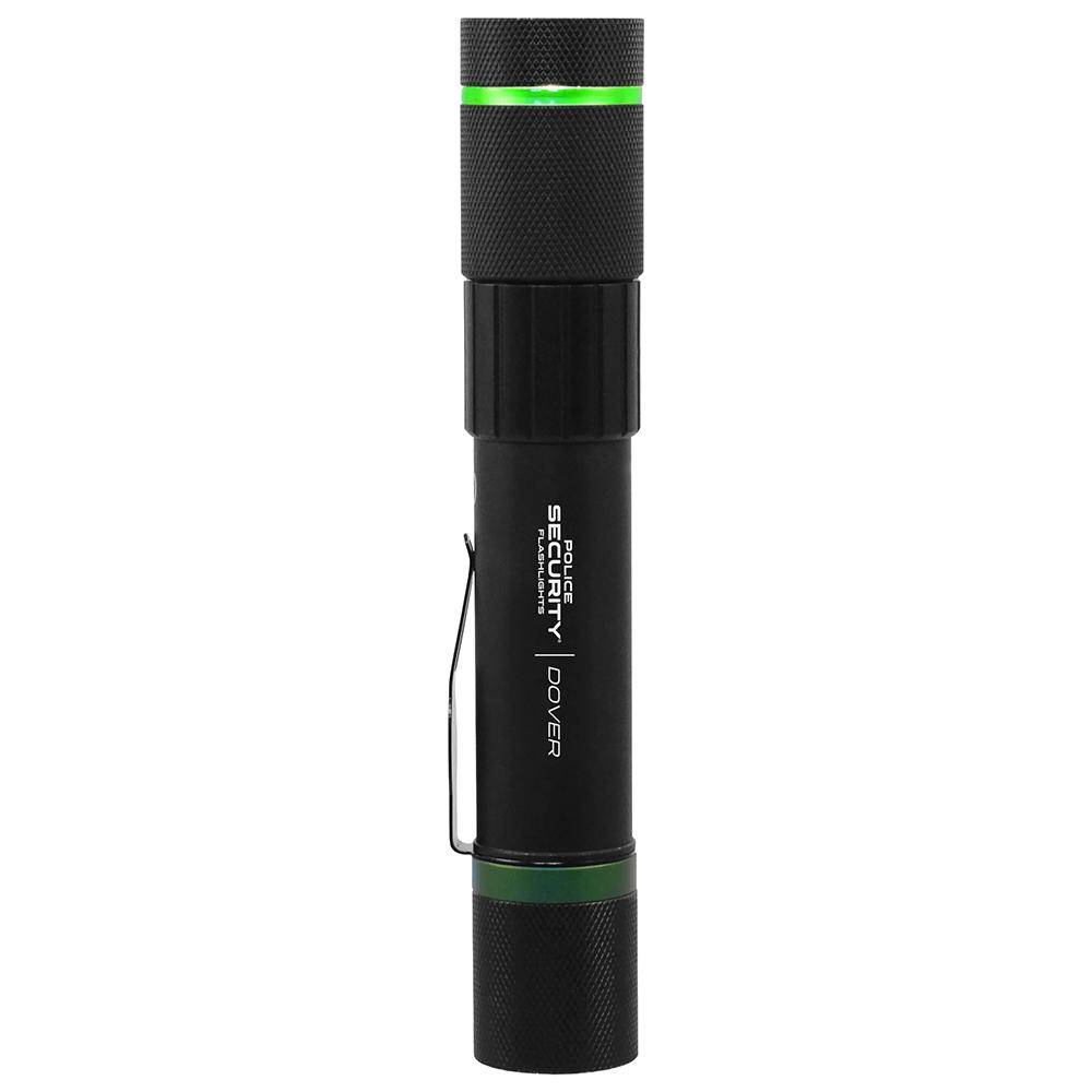 Police Security Flashlights Dover Rechargeable Flashlight 800 Lumens Black - Image 3