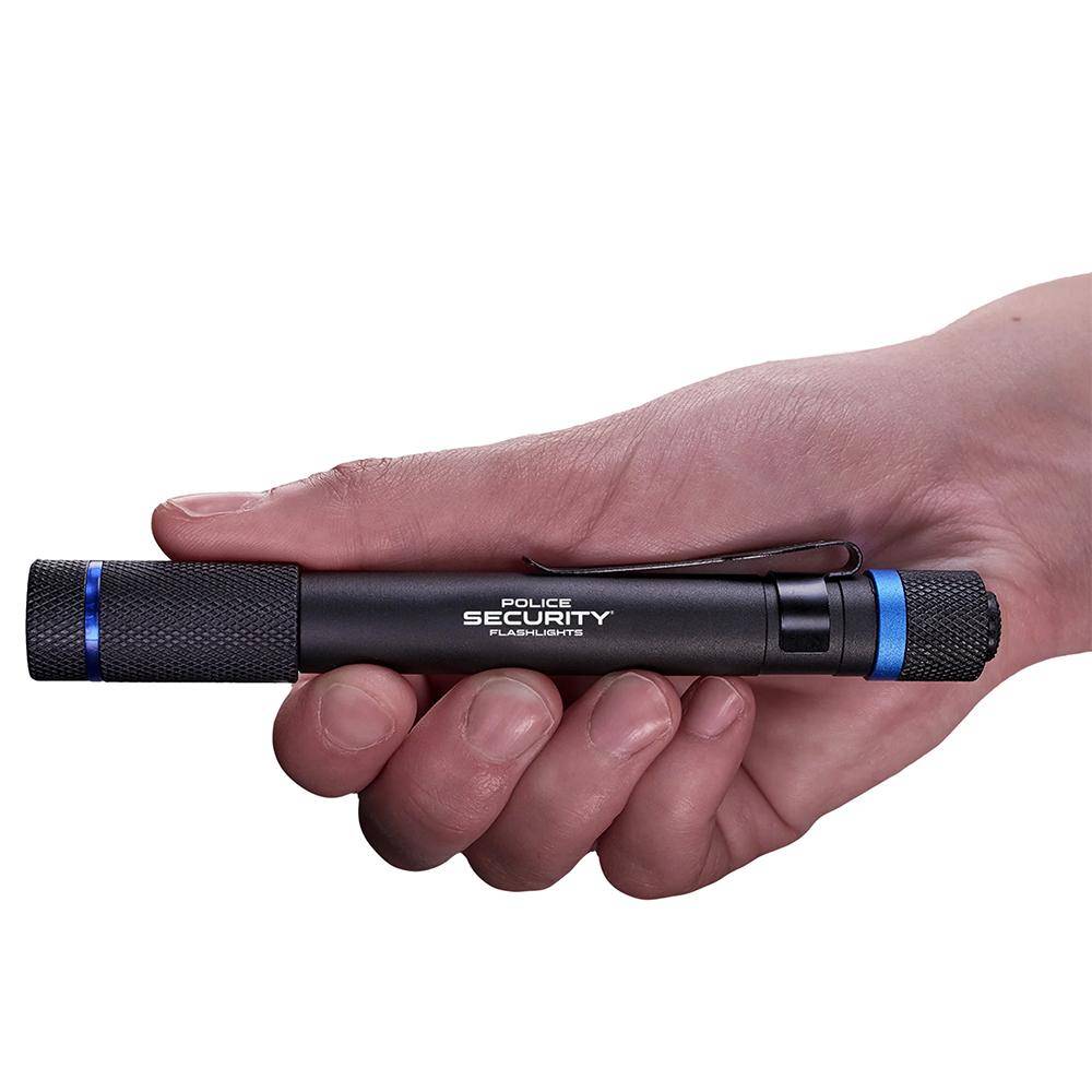 Police Security Flashlights Aura Penlight Flashlight 270 Lumens Black - Image 2