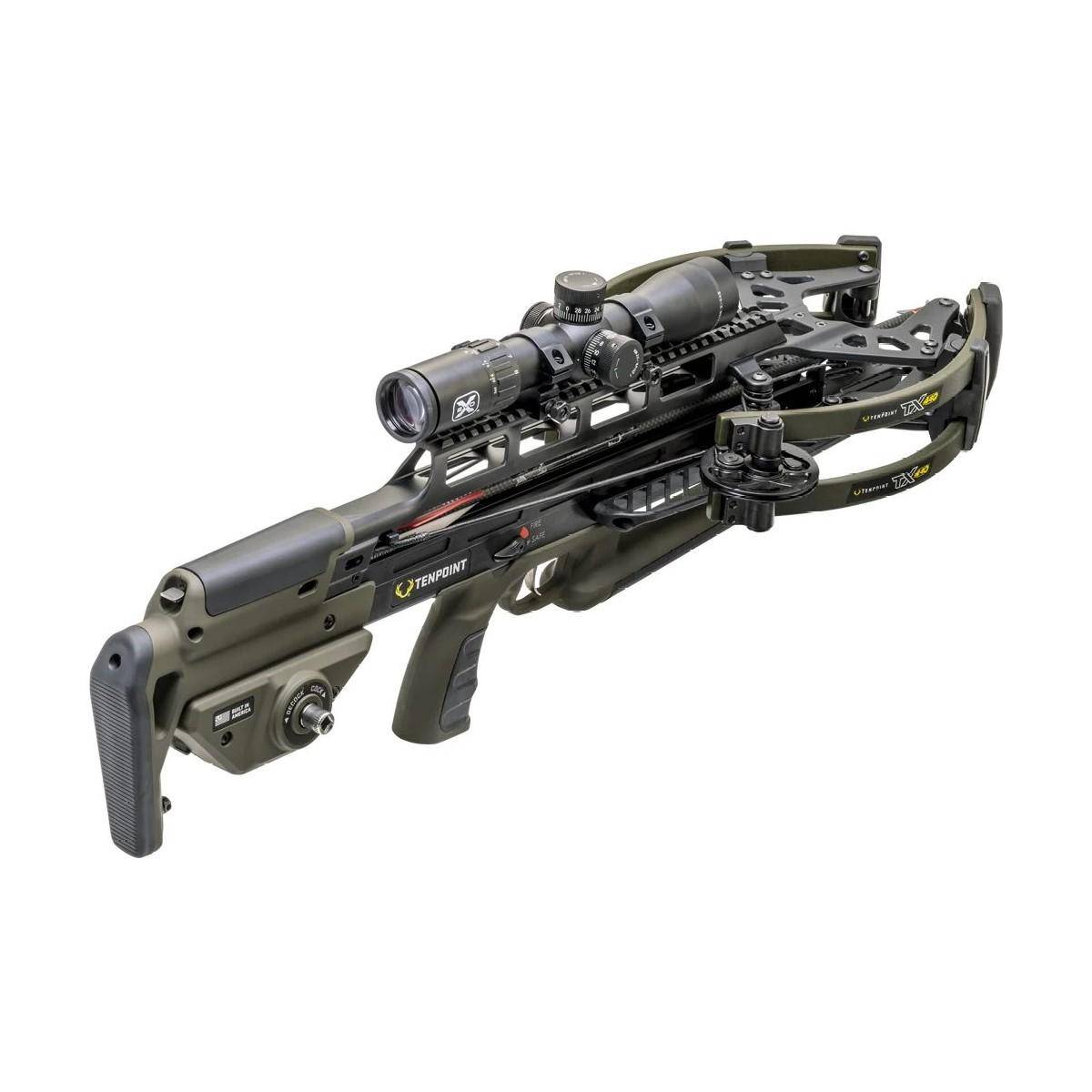 TenPoint TX 440 ACUslide MAXX EVO-X Elite Black Scope Moss Green - Image 2