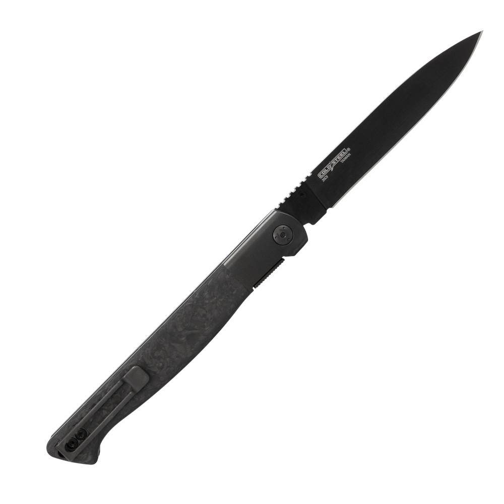 Cold Steel 60 Series Specter Folding Knife 3-3/4" Drop Point Blade Black - Image 2