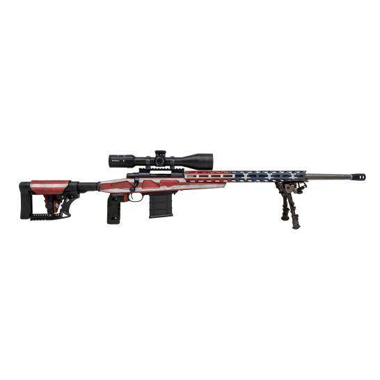 Howa M1500 Rifle 6.5 Creedmoor 10rd Magazines (3) 24" Barrel US Flag MDT Grip