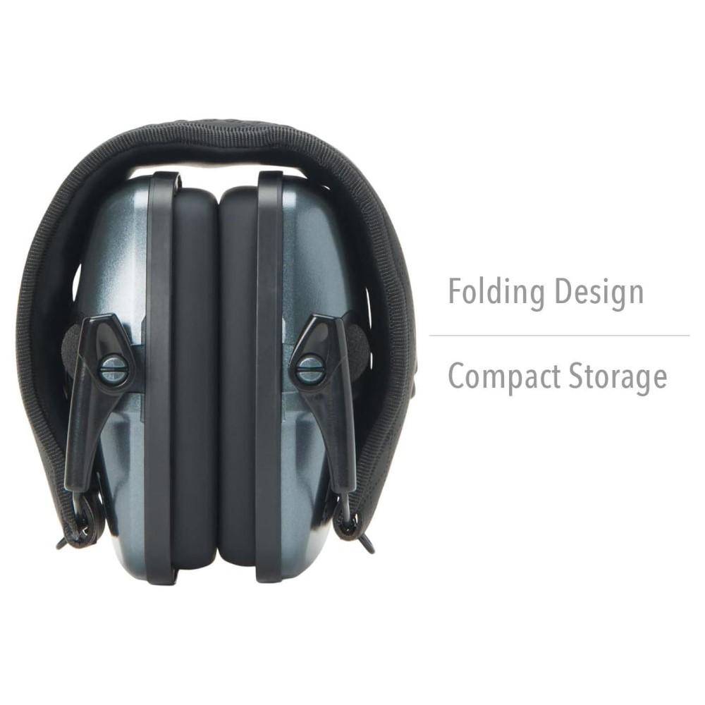 Howard Leight Impact Sport Shooting Electronic Ear Muffs with Bluetooth 21dB Charcoal Grey - Image 2