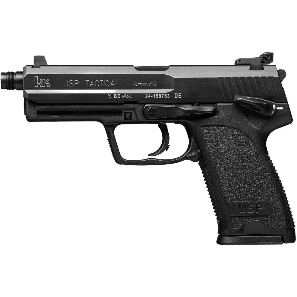 H&K USP45 Tactical Handgun .45 Auto 10rd Magazines(2) 5.09" Threaded Barrel V1 DA/SA Decocking Lever - Image 2
