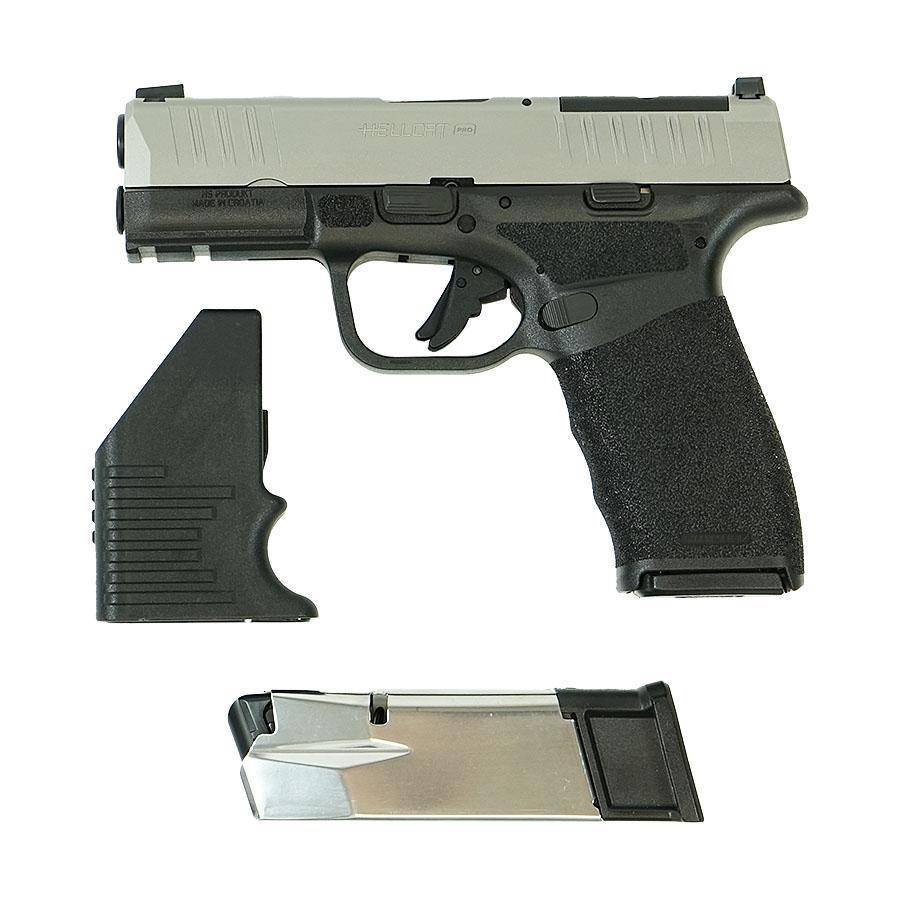 Springfield Hellcat Pro OSP Low Capacity Handgun 9mm Luger 10rd Magazines(2) 3.7" Barrel Stainless Slide/Black Frame - Image 5